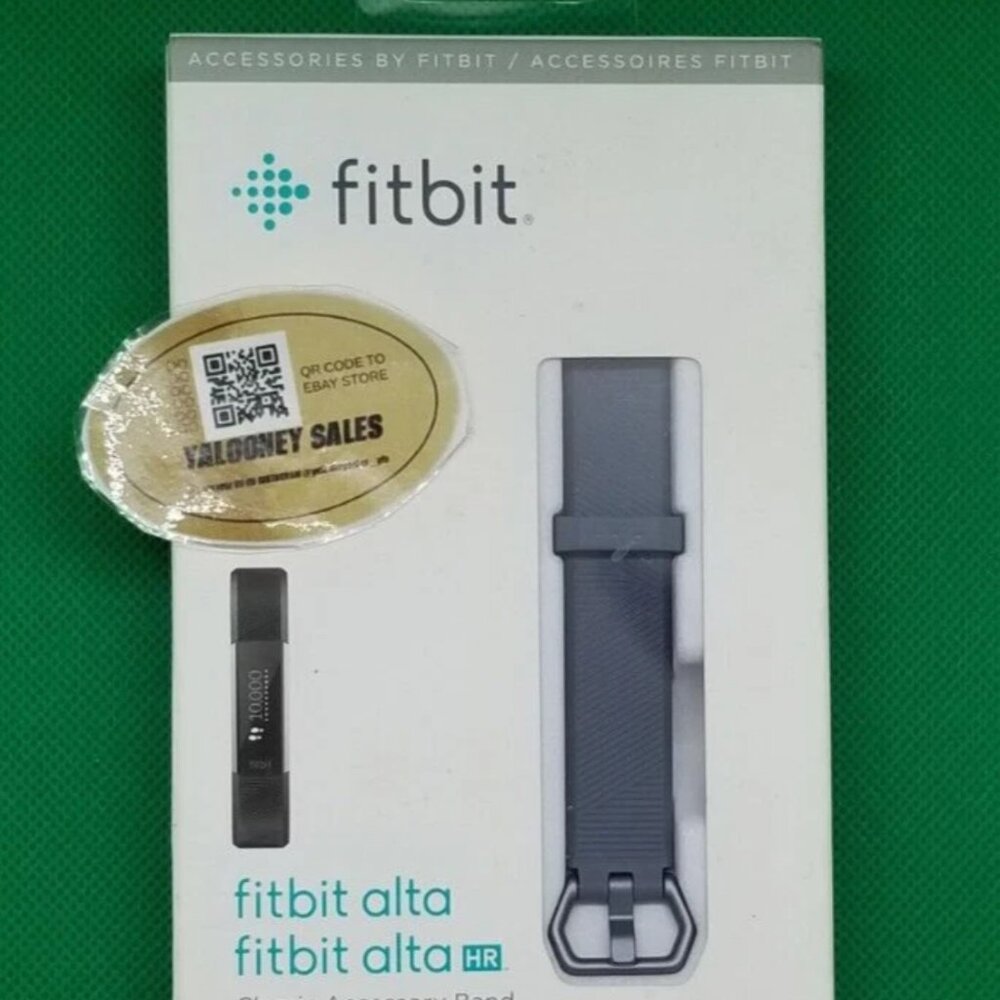 New Fitbit Classic‎ Accessory Band for Alta/Alta HR, Grey, Small NIB